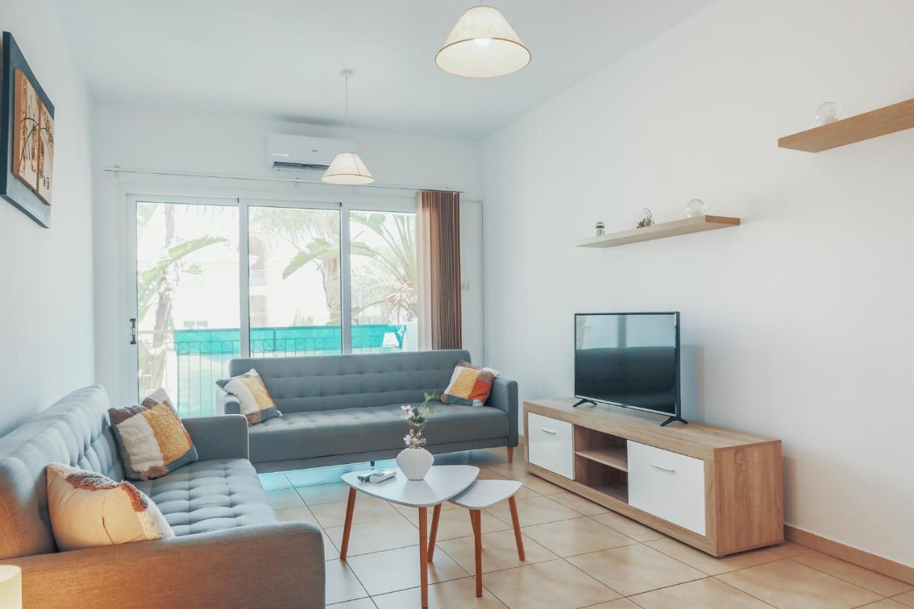 Elegant 1 Bedroom Apartment - Great Kings Resort Protaras, Kapparis パラリムニ エクステリア 写真